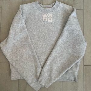 Gray Alexander Wang Sweatshirt
